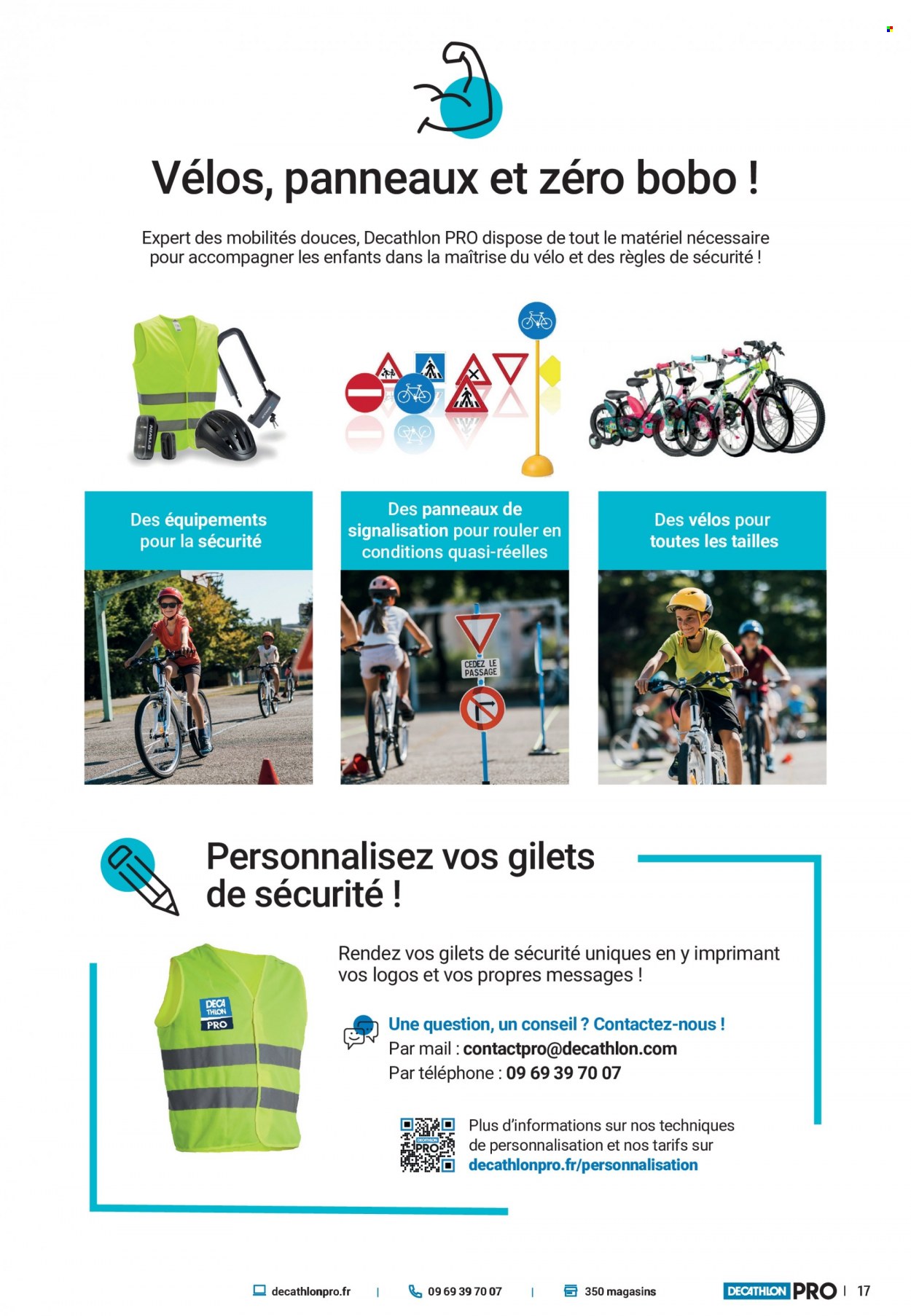 thumbnail - Catalogue Decathlon - Produits soldés - vélo. Page 17.