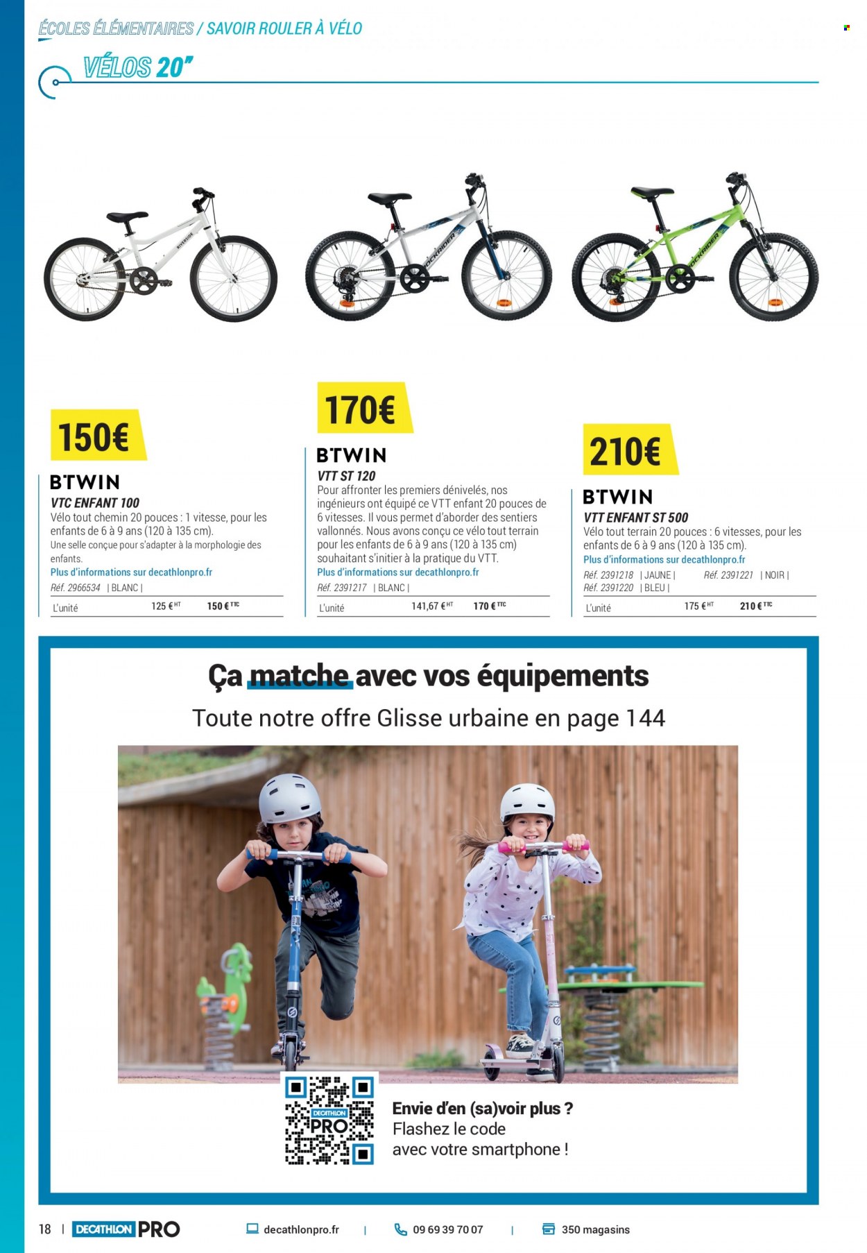thumbnail - Catalogue Decathlon - Produits soldés - VTT Rockrider, vélo. Page 18.