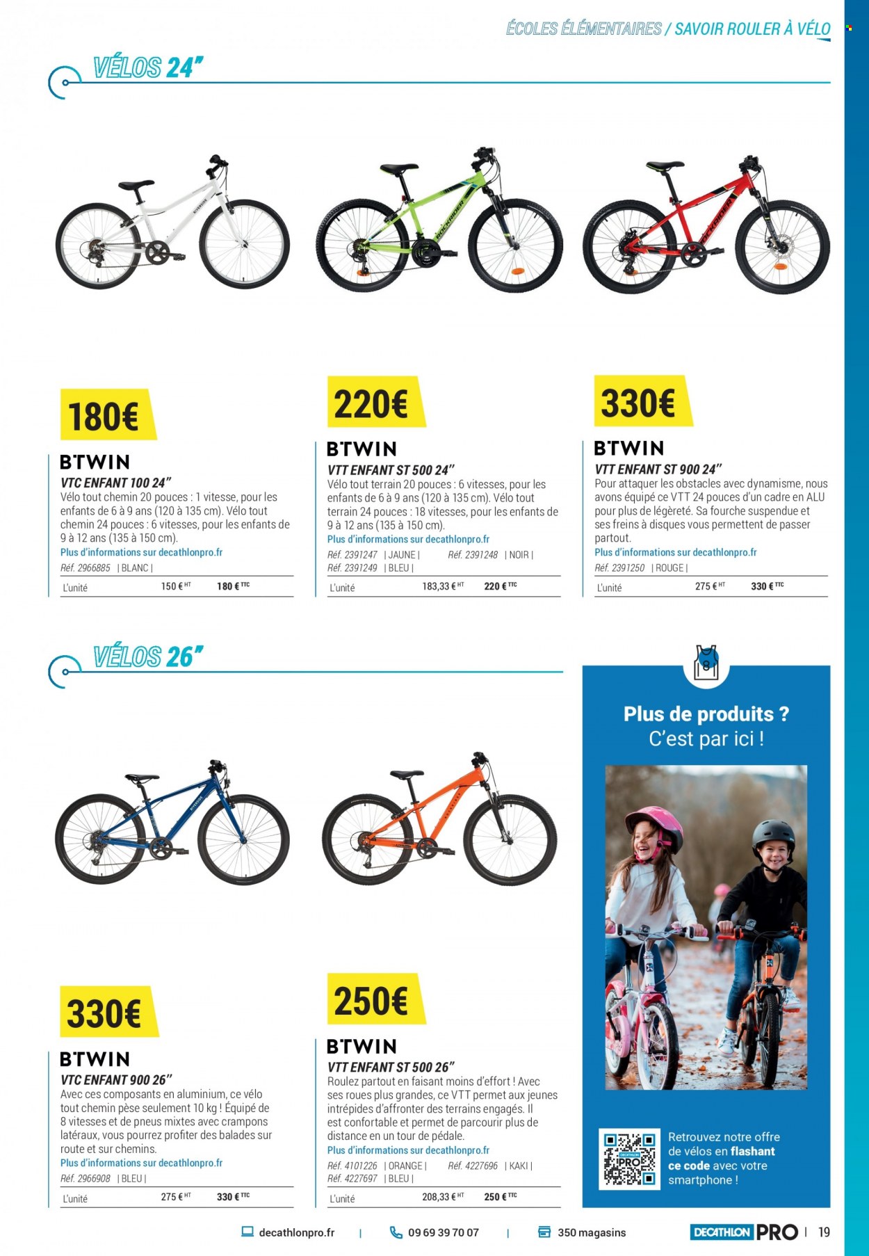 thumbnail - Catalogue Decathlon - Produits soldés - VTT Rockrider, vélo. Page 19.