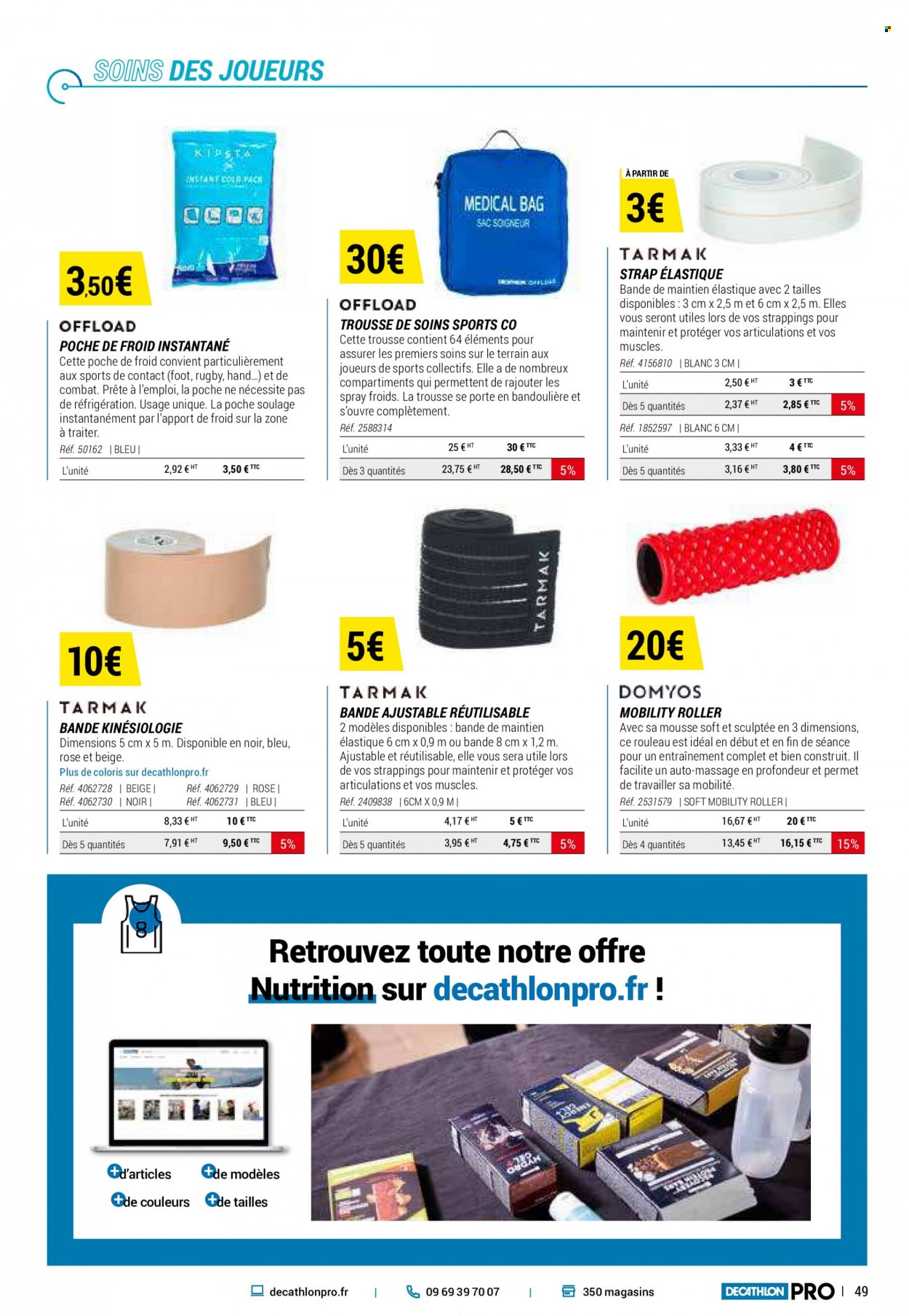 thumbnail - Catalogue Decathlon - Produits soldés - basket. Page 49.