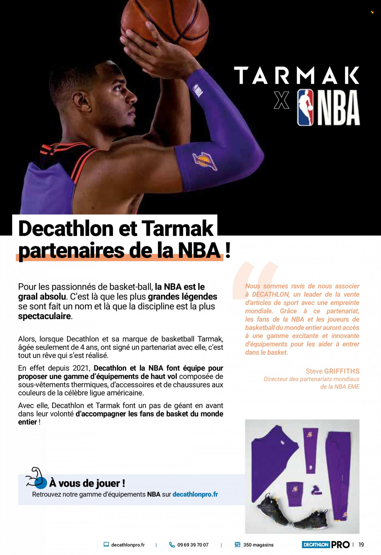thumbnail - Catalogue Decathlon - Produits soldés - panier, panier de basket. Page 19.