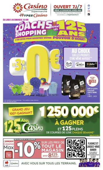 Casino Supermarchés Grenoble catalogues