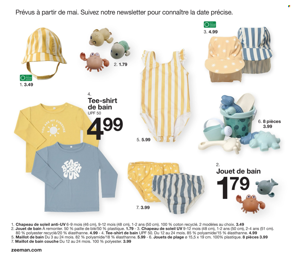 thumbnail - Catalogue Zeeman - 01/02/2024 - 31/07/2024 - Produits soldés - t-shirt, maillot de bain, jouet. Page 26.