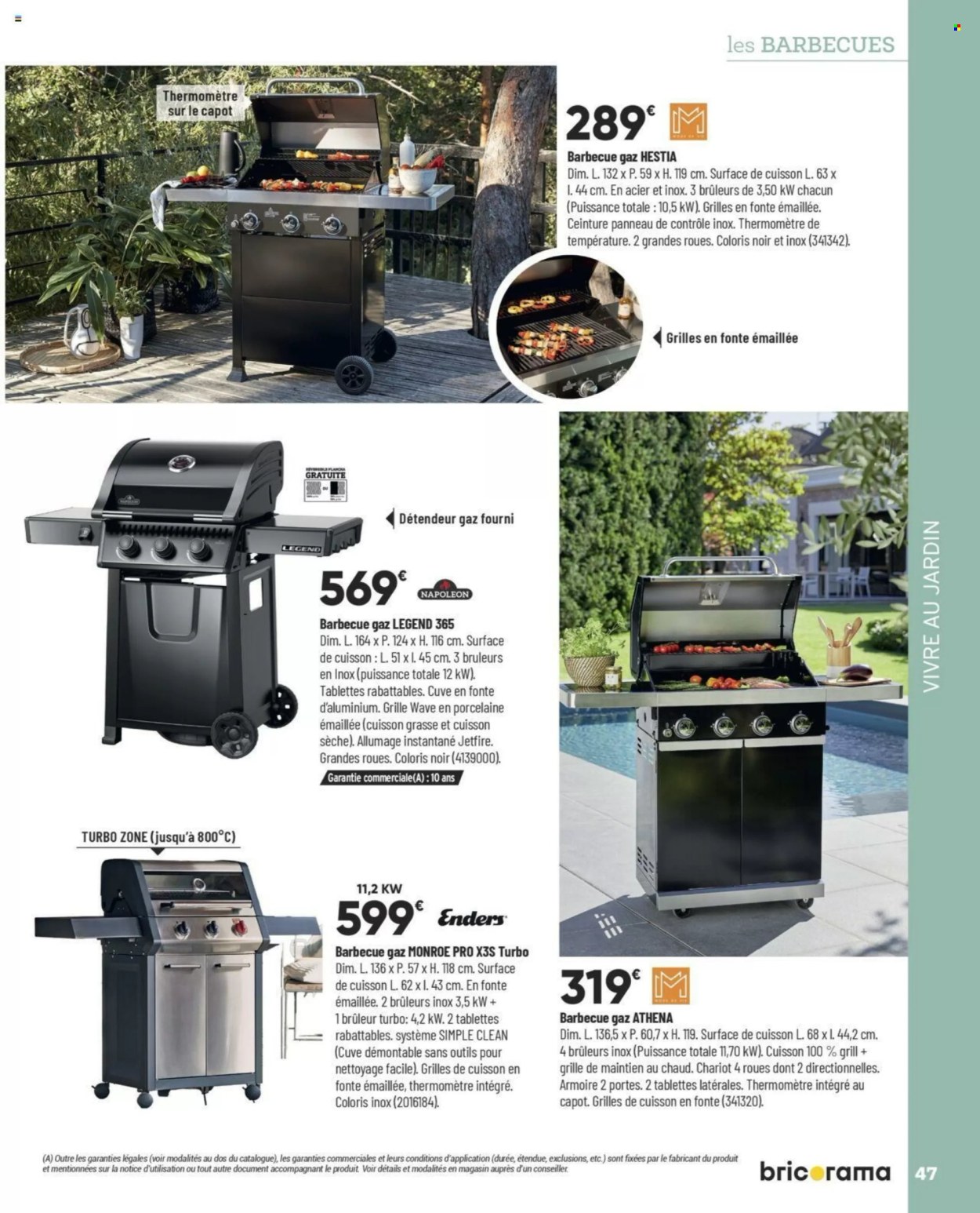 thumbnail - Catalogue Bricorama - 27/02/2024 - 28/04/2024 - Produits soldés - barbecue, grill. Page 44.