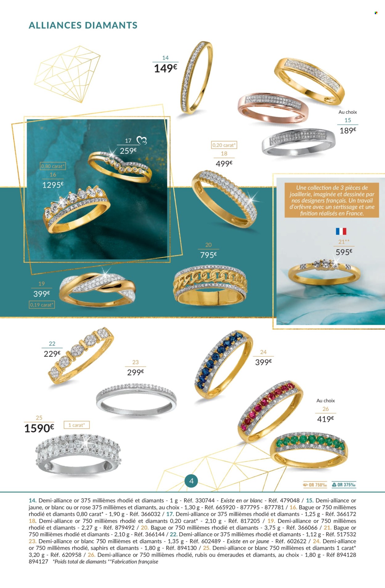 thumbnail - Catalogue Auchan - 02/03/2024 - 31/12/2024 - Produits soldés - bague. Page 4.