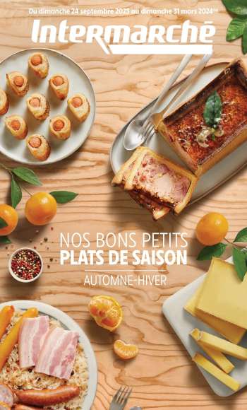 thumbnail - Catalogue Intermarché - Nos bons petits plats de saison