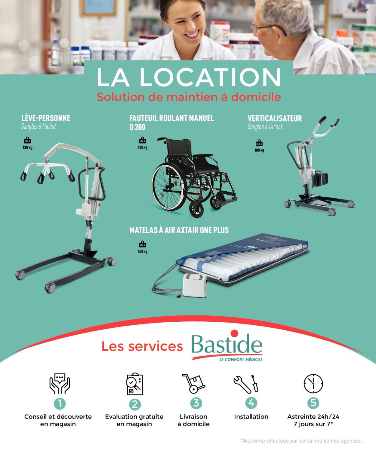 thumbnail - Catalogue Bastide Le Confort Médical - 16/03/2024 - 16/05/2024 - Produits soldés - fauteuil, matelas. Page 2.