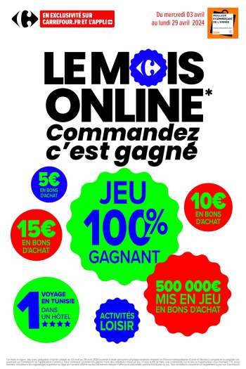 thumbnail - Catalogue Carrefour - Le Mois Online