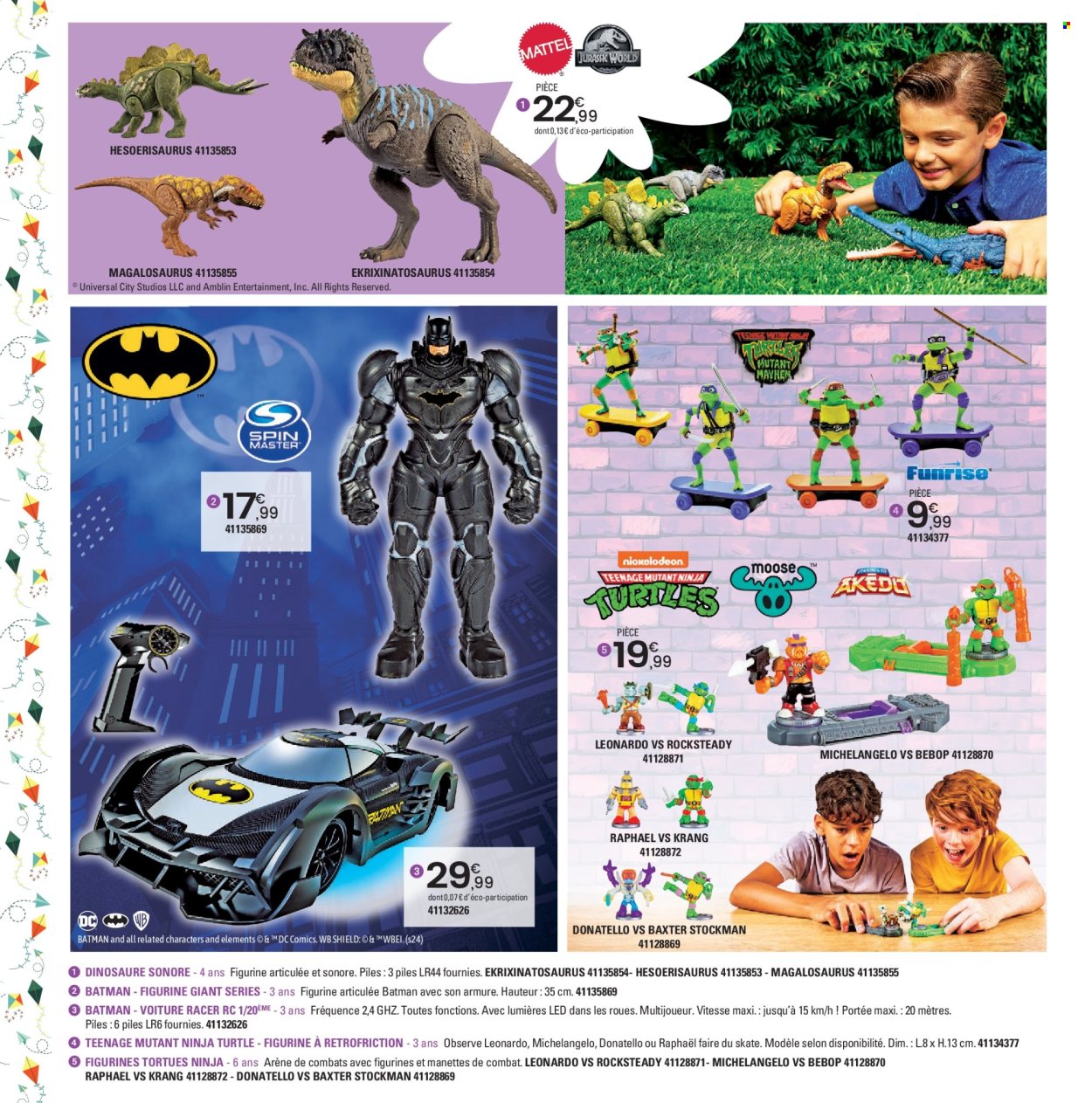 thumbnail - Catalogue JouéClub - 25/03/2024 - 30/06/2024 - Produits soldés - Batman, figurine. Page 158.