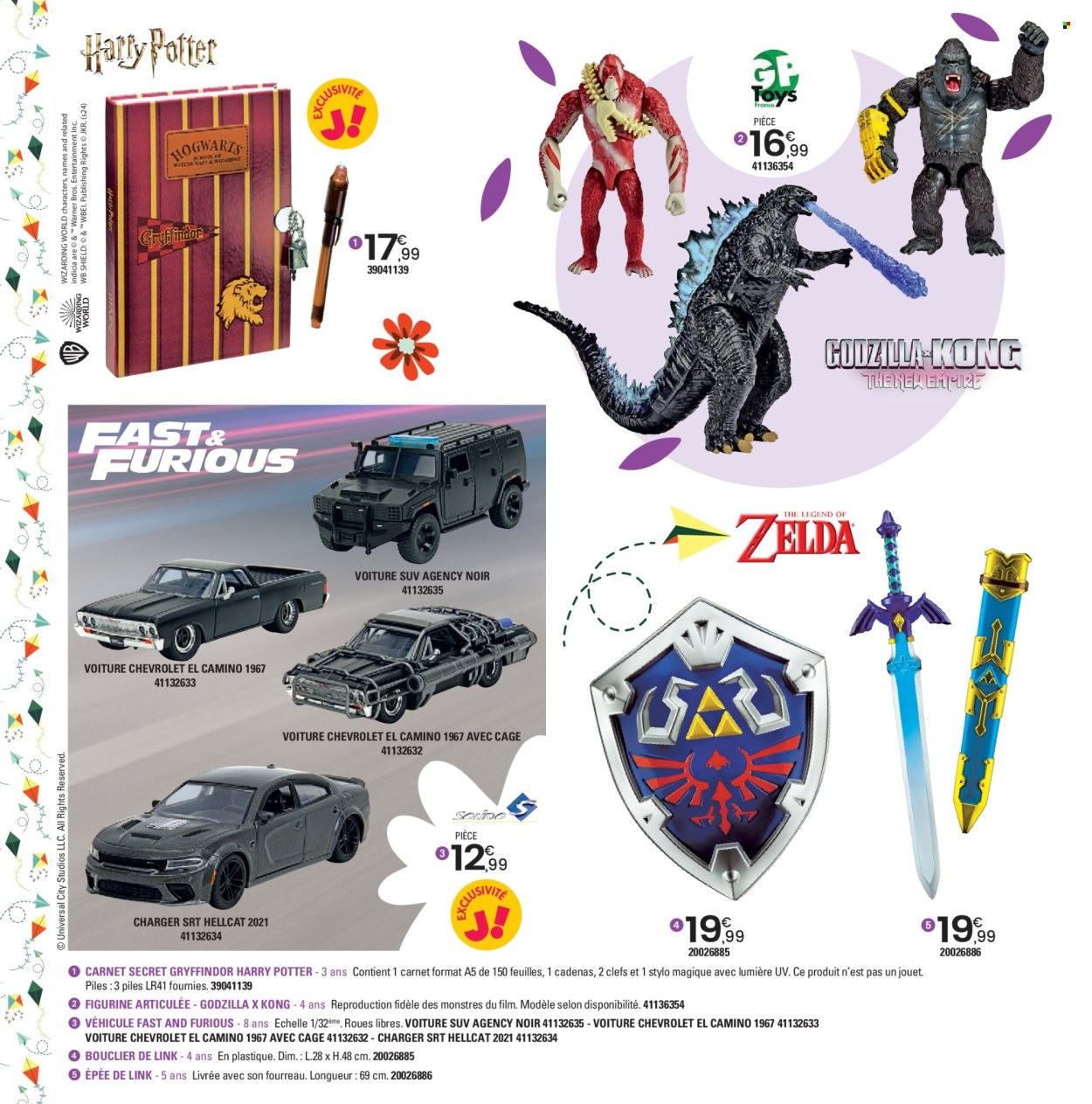 thumbnail - Catalogue JouéClub - 25/03/2024 - 30/06/2024 - Produits soldés - Harry Potter, figurine, jouet. Page 160.