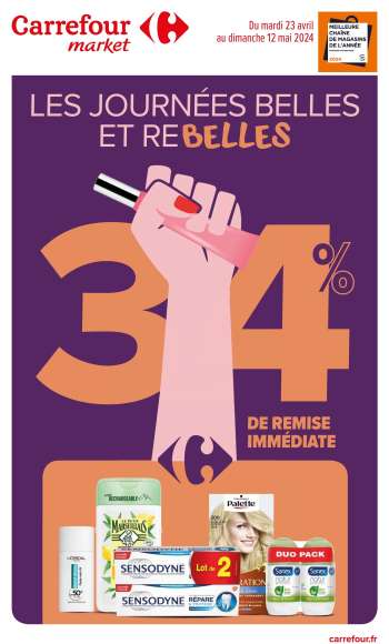 thumbnail - Catalogue Carrefour Market - Les journées belles et rebelles