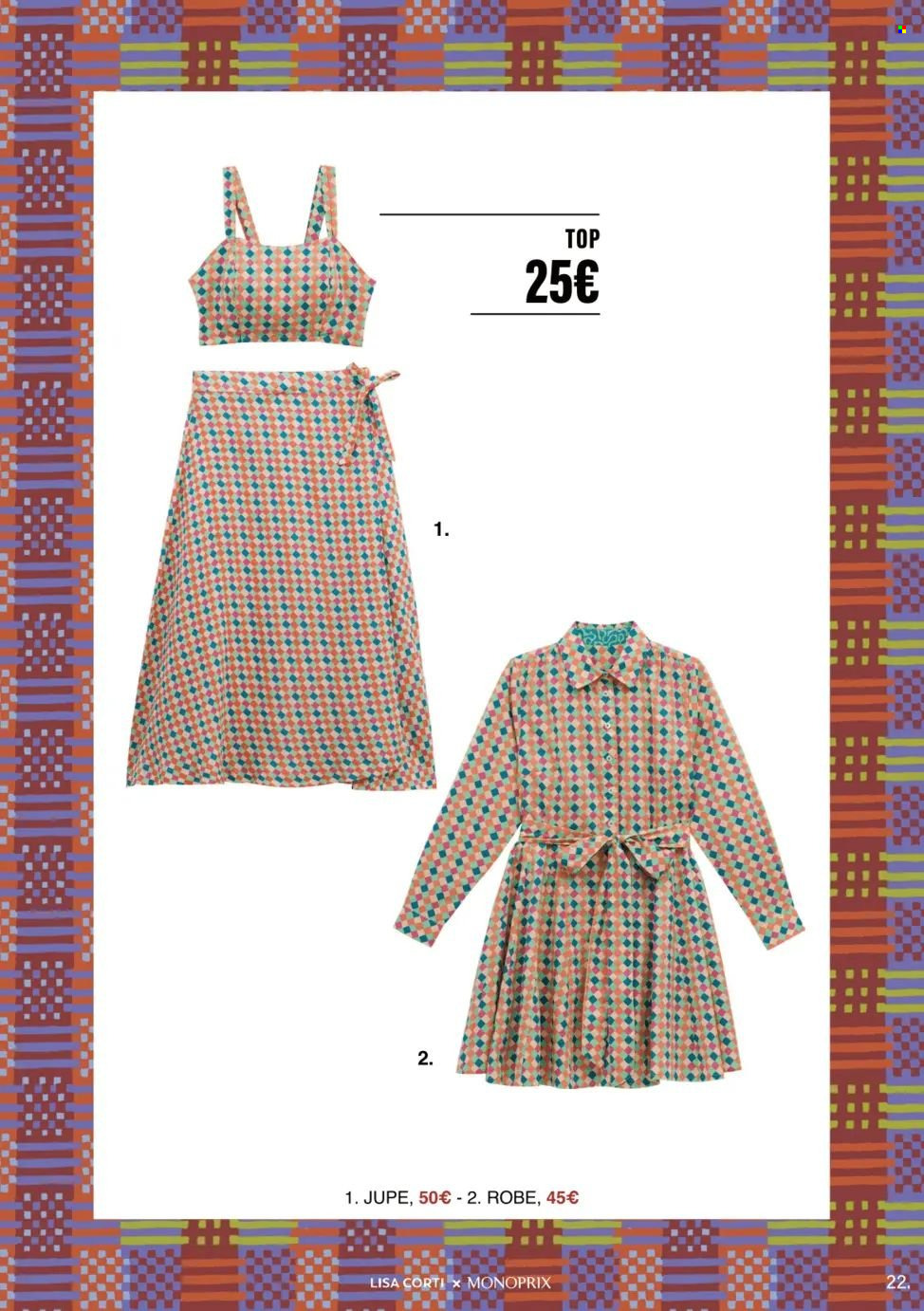 thumbnail - Catalogue Monoprix - 24/04/2024 - 08/05/2024 - Produits soldés - jupe, robe. Page 22.