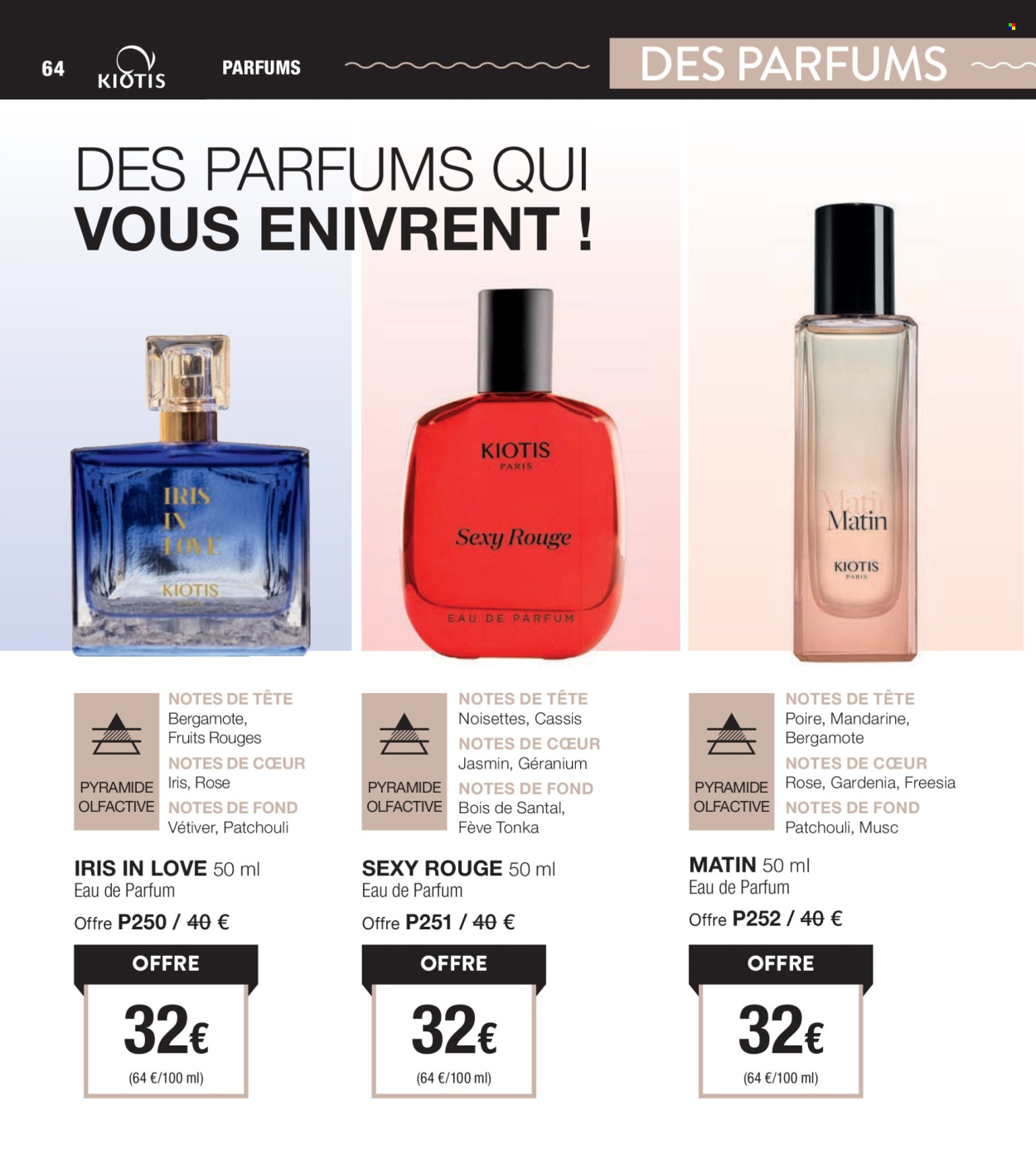 thumbnail - Catalogue Stanhome - 22/04/2024 - 20/05/2024 - Produits soldés - eau de parfum. Page 64.