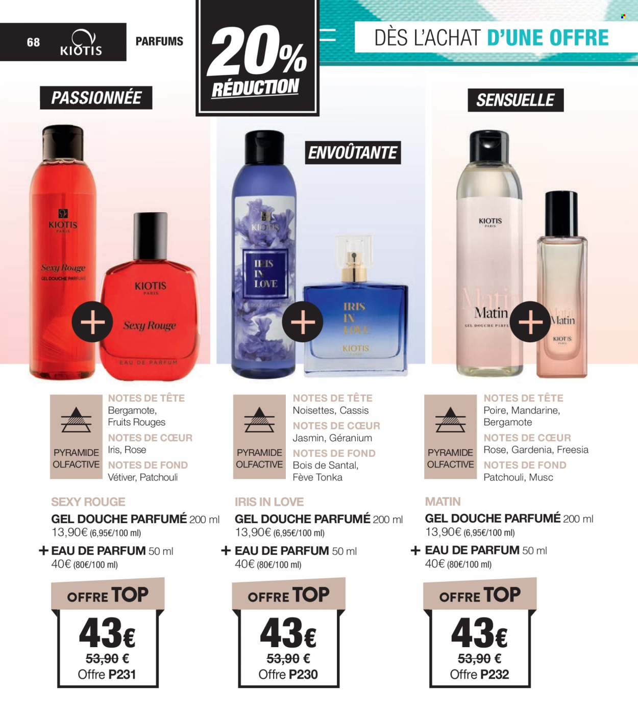 thumbnail - Catalogue Stanhome - 22/04/2024 - 20/05/2024 - Produits soldés - gel douche, eau de parfum. Page 68.