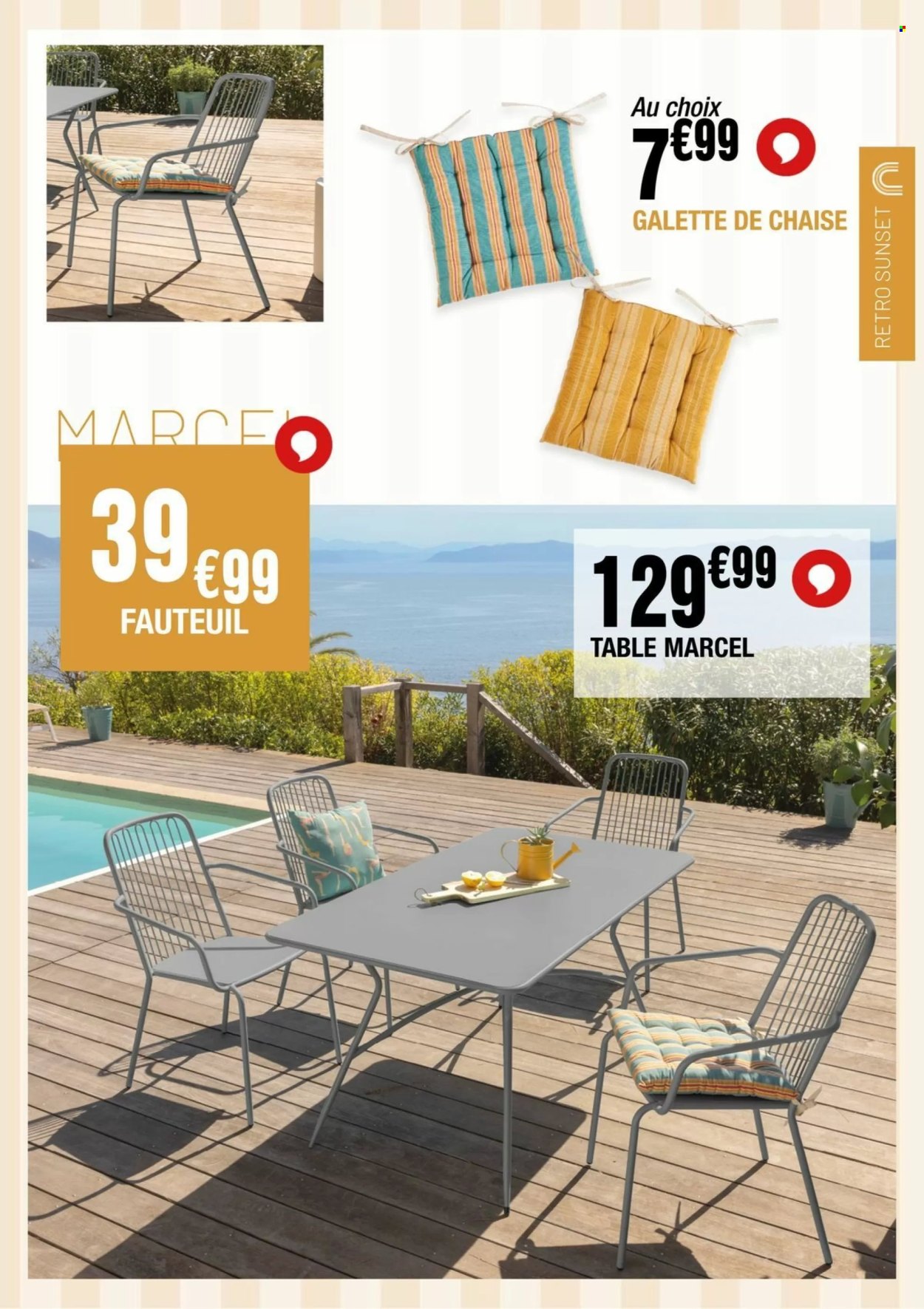 thumbnail - Catalogue La Foir'Fouille - Produits soldés - galette de chaise, fauteuil. Page 35.