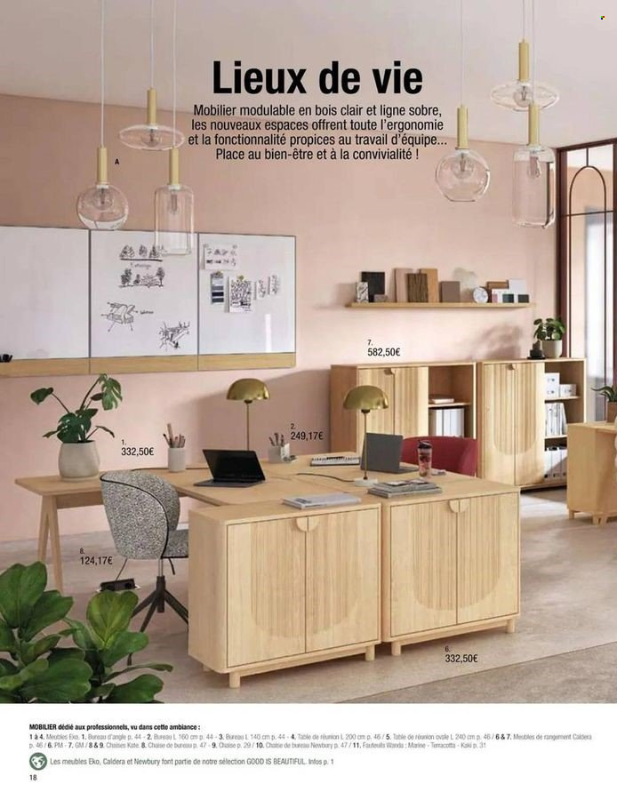 thumbnail - Catalogue Maisons du Monde - Produits soldés - table, chaise, chaise de bureau, coffret. Page 2.