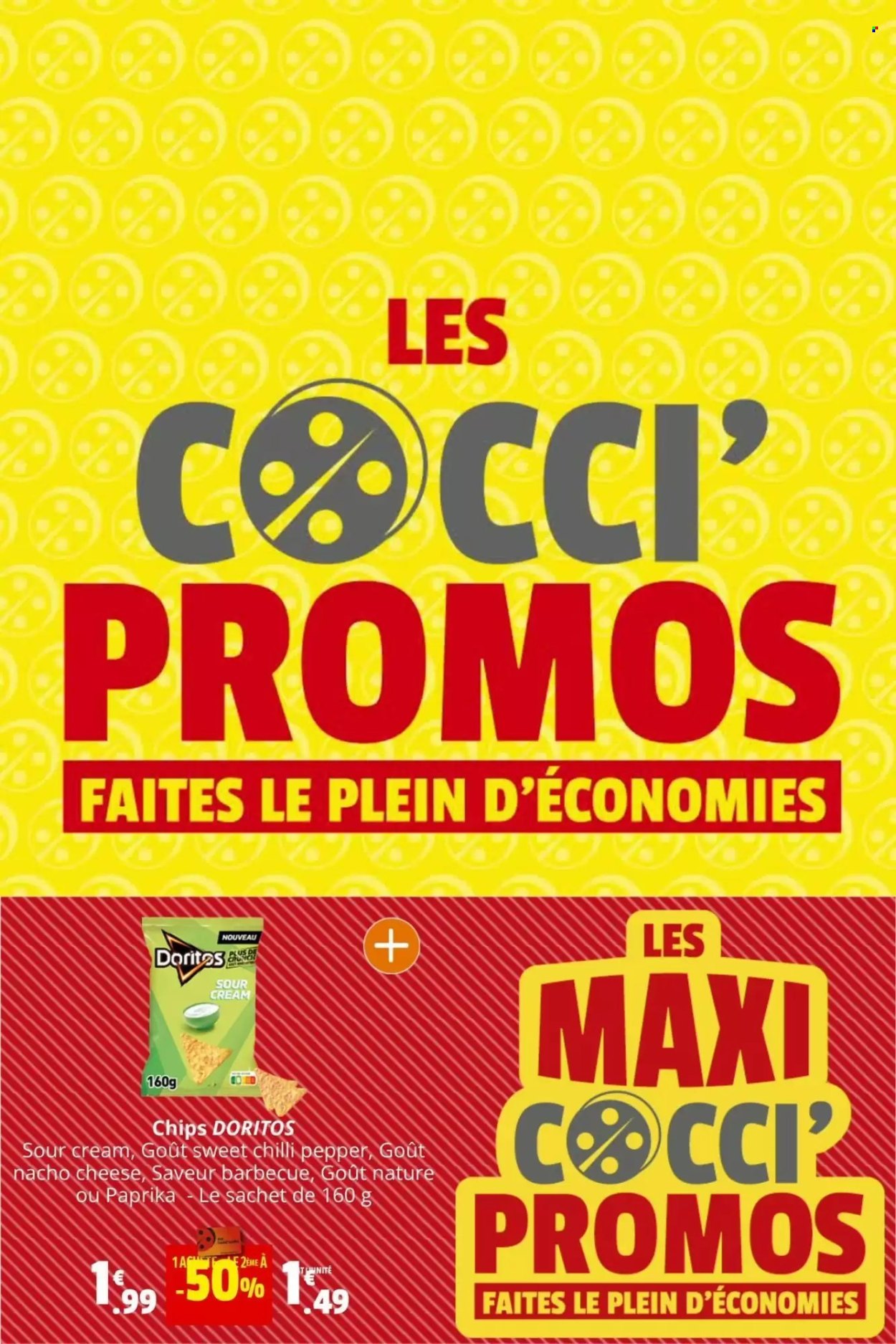 thumbnail - Catalogue Coccinelle Supermarché - 24/04/2024 - 05/05/2024 - Produits soldés - chips, Doritos, nacho. Page 3.