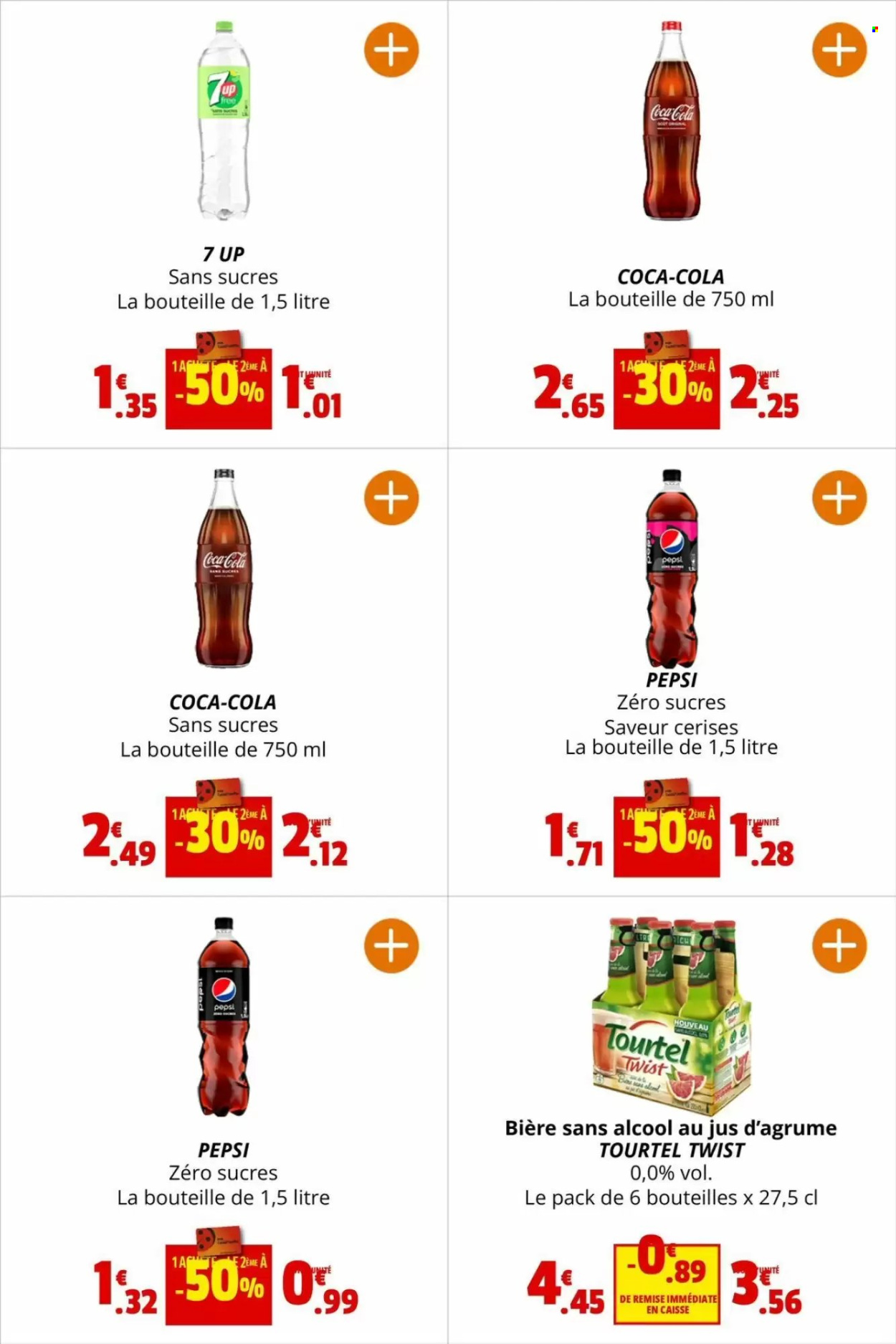 thumbnail - Catalogue Coccinelle Supermarché - 24/04/2024 - 05/05/2024 - Produits soldés - bière, cerises, Coca-Cola, Pepsi, boire. Page 31.