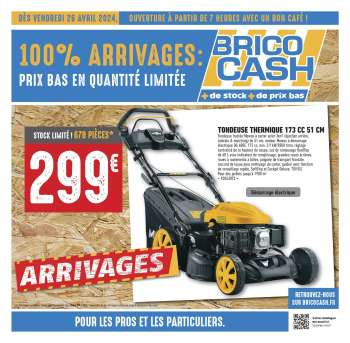 thumbnail - Catalogue Brico Cash - 100% ARRIVAGES