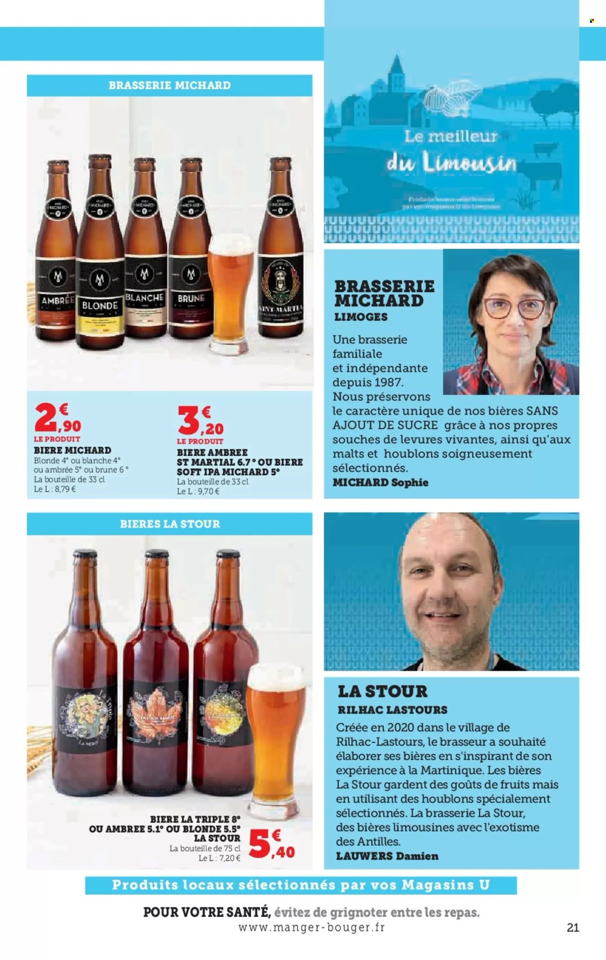 thumbnail - Catalogue Magasins U - 02/07/2024 - 14/07/2024 - Produits soldés - alcool, maïs. Page 21.