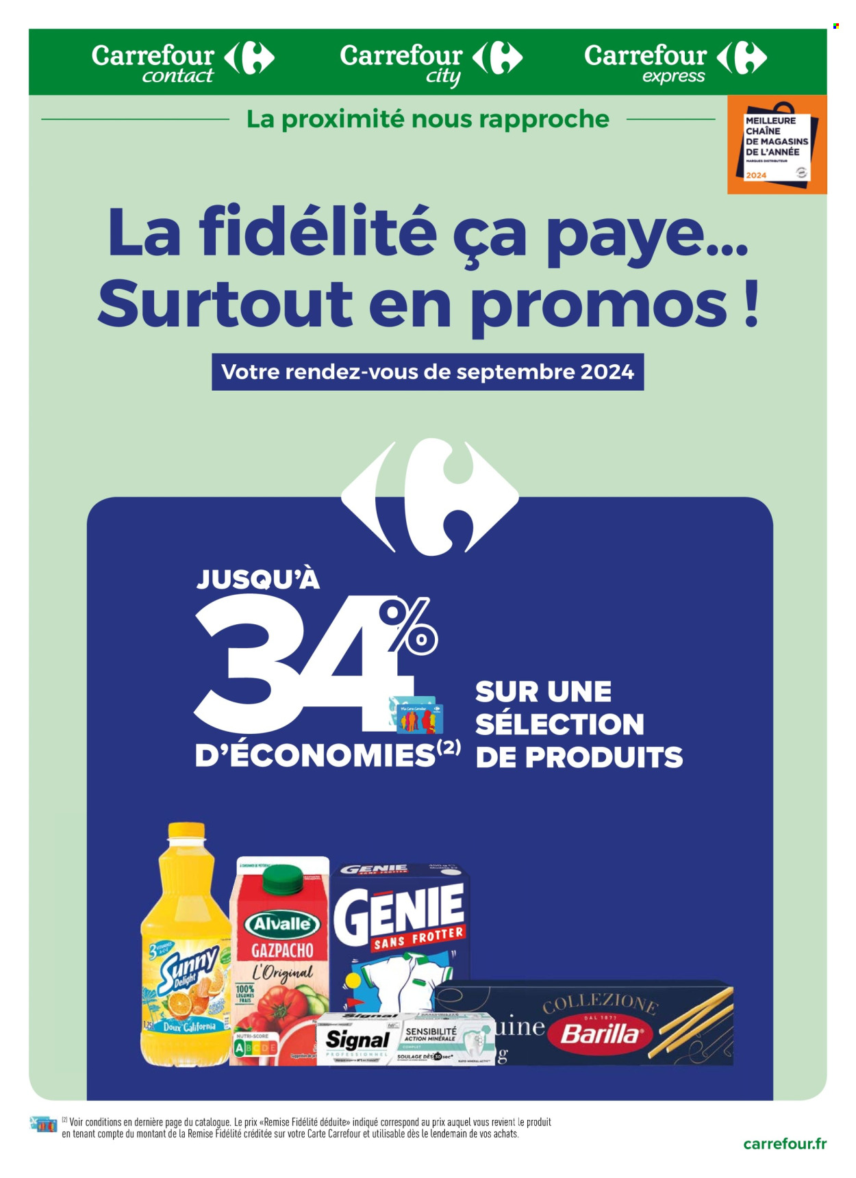 Catalogue Carrefour - 01/09/2024 - 30/09/2024. Page 1