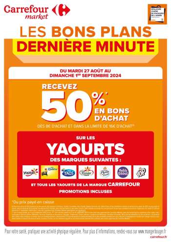 Catalogue Carrefour Market - 26/08/2024 - 17/09/2024.