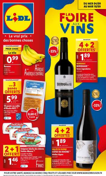 Catalogue Lidl - 04/09/2024 - 10/09/2024.