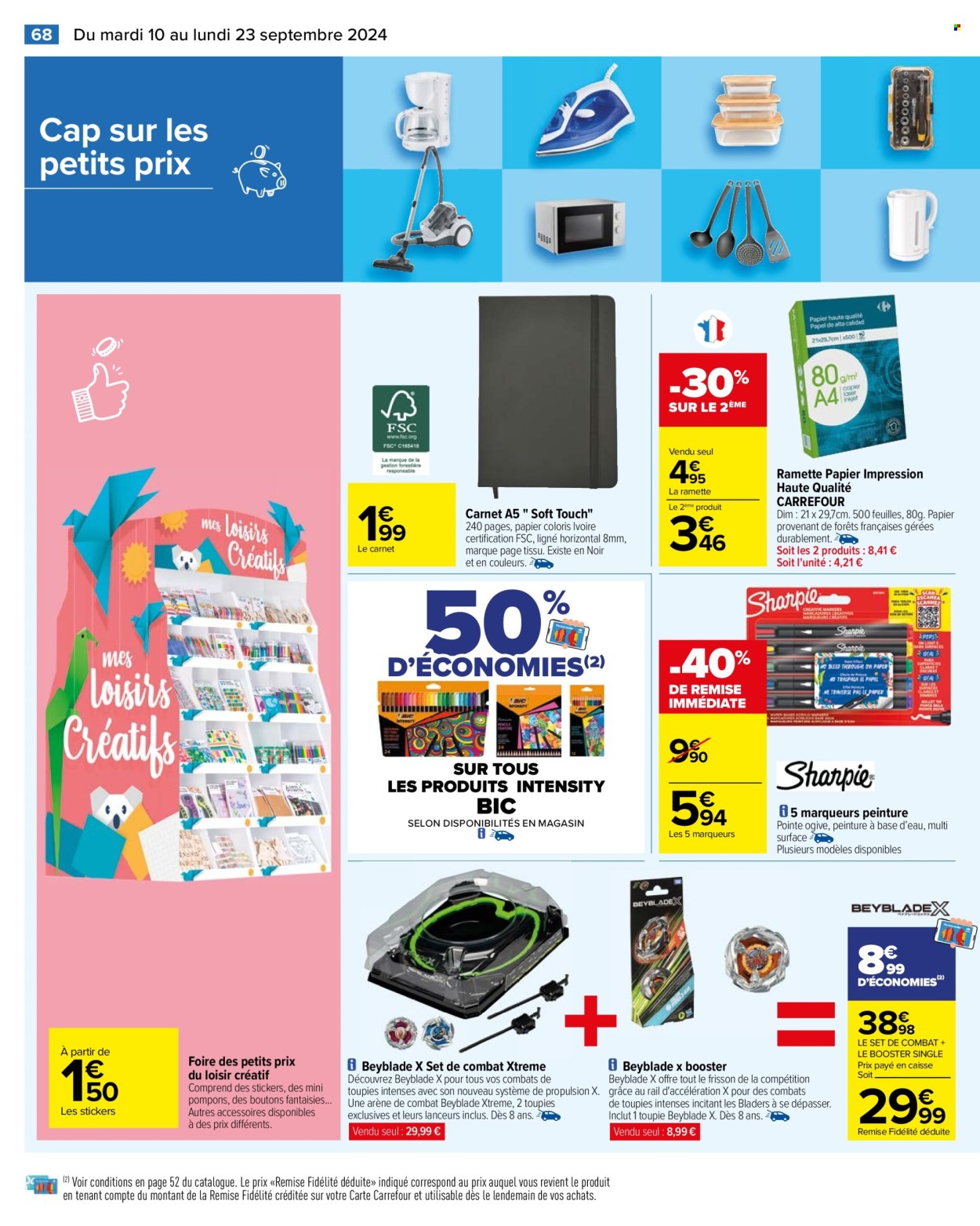 Catalogue Carrefour Hypermarchés - 10/09/2024 - 23/09/2024. Page 70