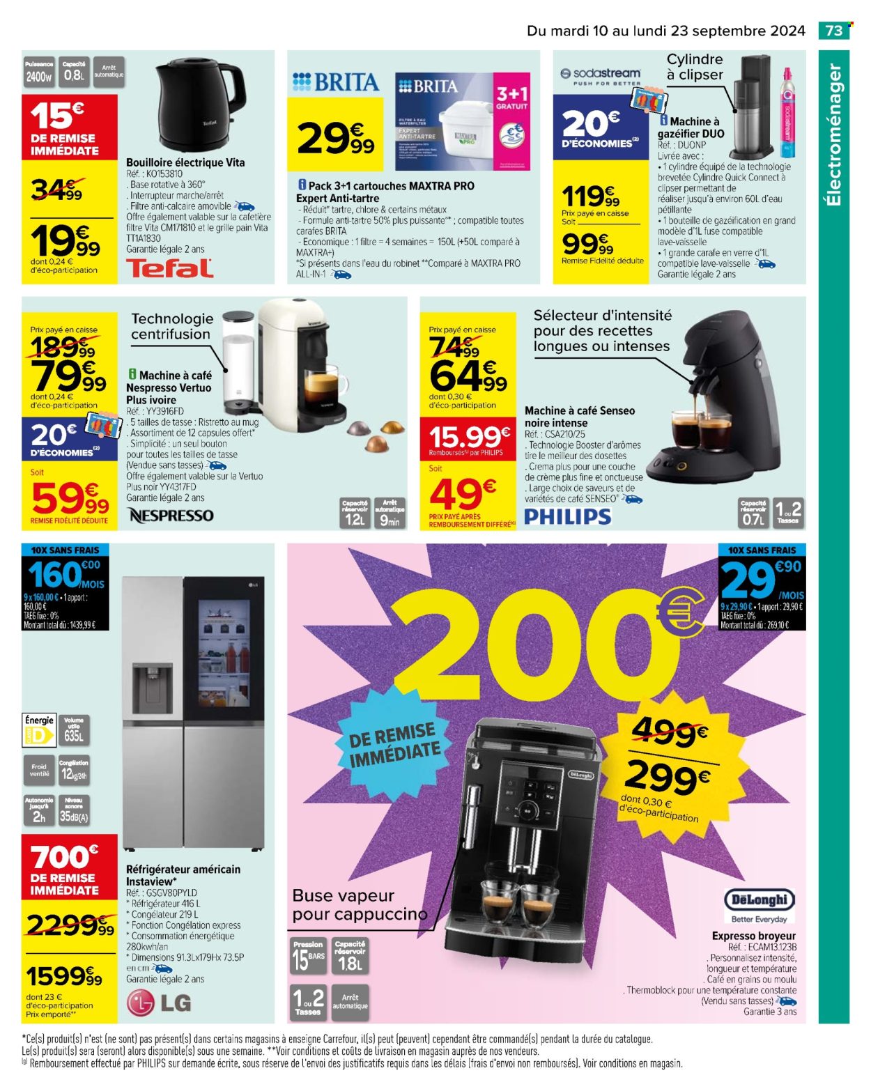 Catalogue Carrefour Hypermarchés - 10/09/2024 - 23/09/2024. Page 75