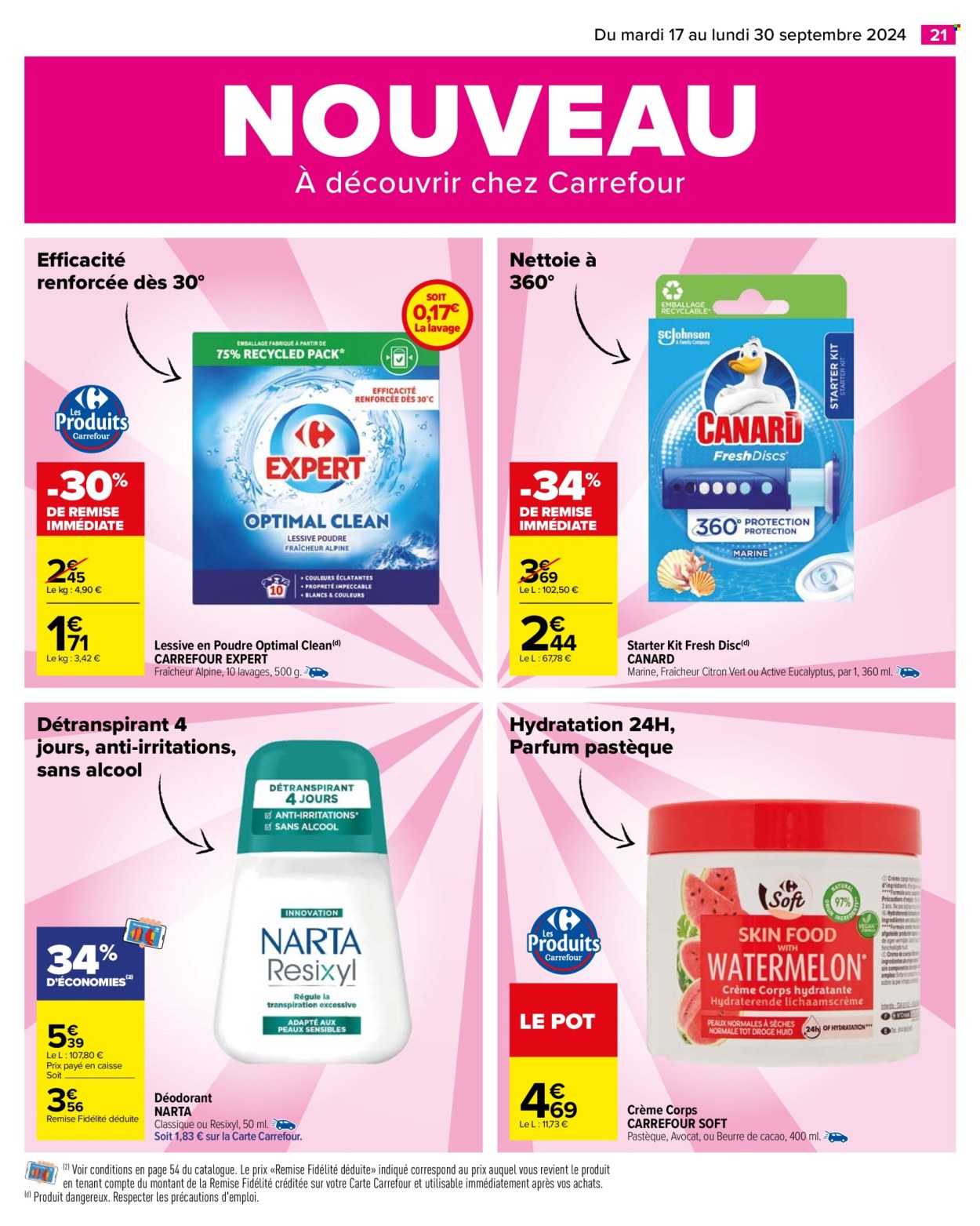 Catalogue Carrefour Hypermarchés - 17/09/2024 - 30/09/2024. Page 23