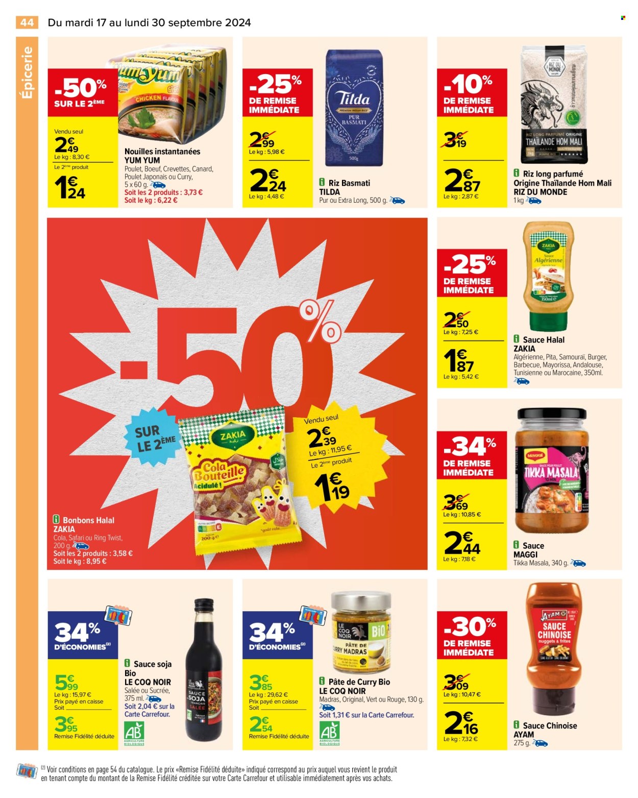 Catalogue Carrefour Hypermarchés - 17/09/2024 - 30/09/2024. Page 46