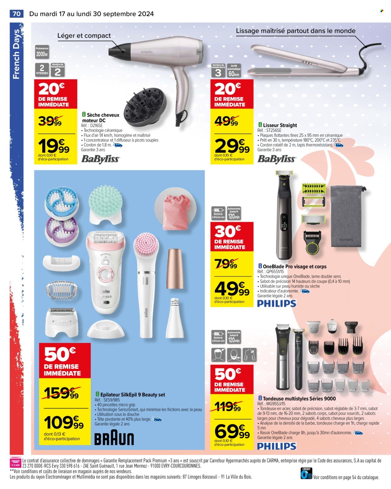 Catalogue Carrefour Hypermarchés - 17/09/2024 - 30/09/2024. Page 72