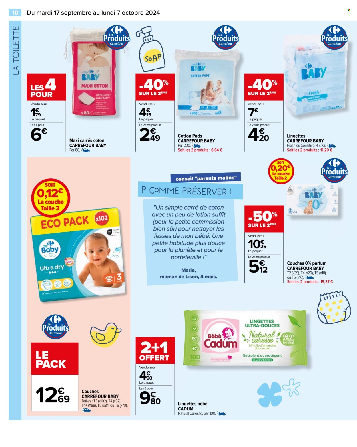 Catalogue Carrefour Hypermarchés - 17/09/2024 - 07/10/2024. Page 12