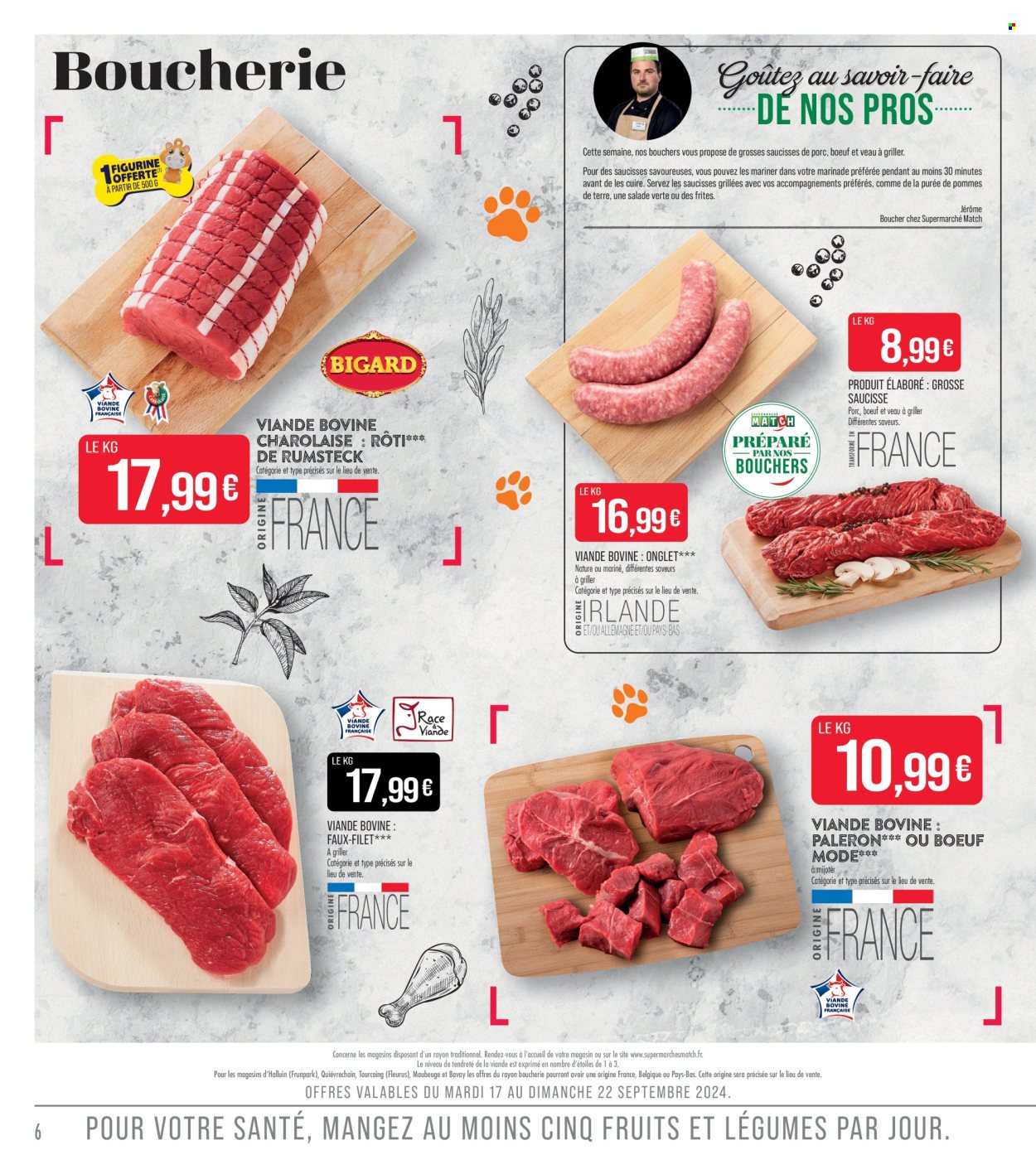 Catalogue Supermarché Match - 17/09/2024 - 29/09/2024. Page 6