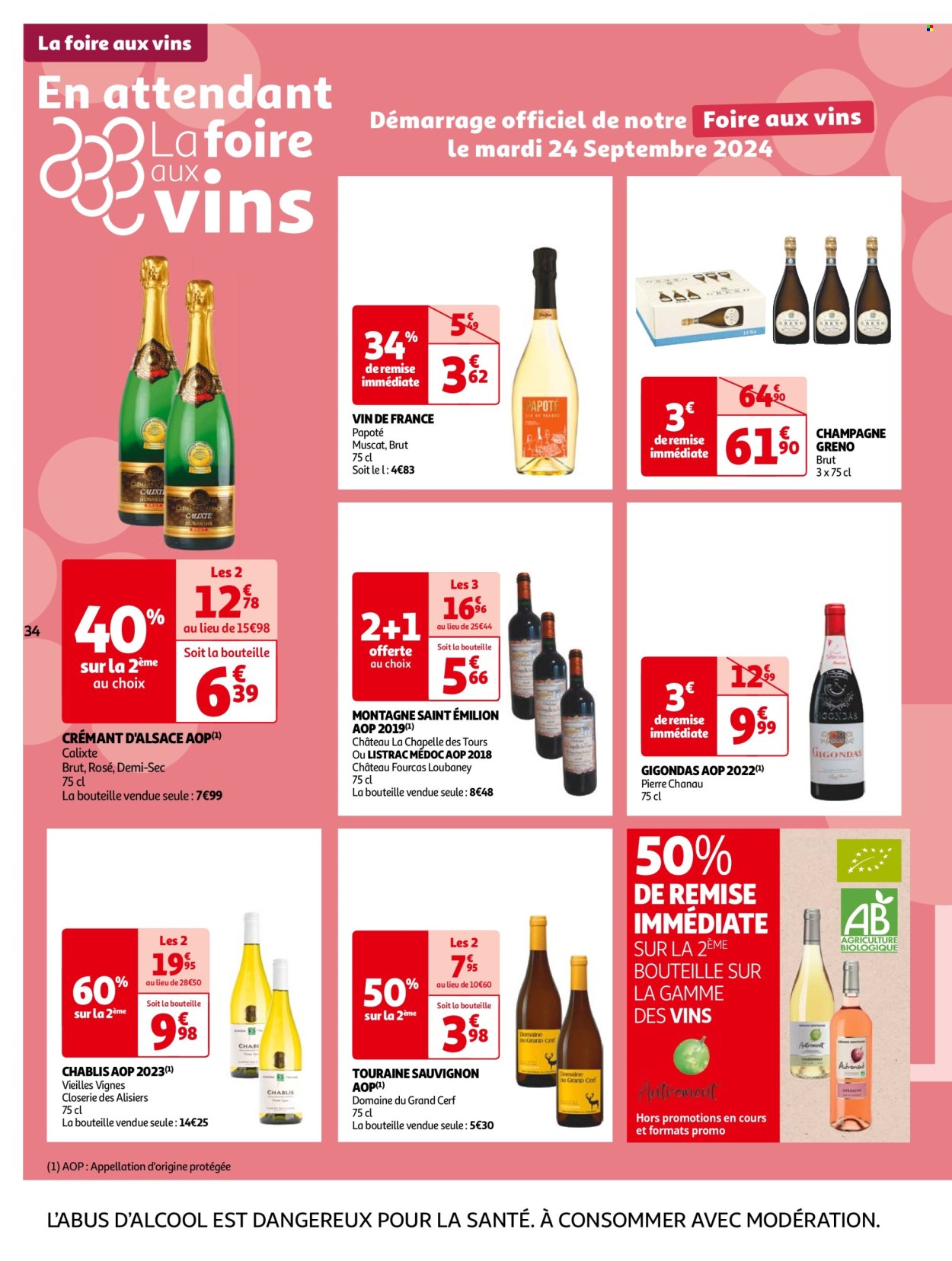 Catalogue Auchan - 17/09/2024 - 23/09/2024. Page 34