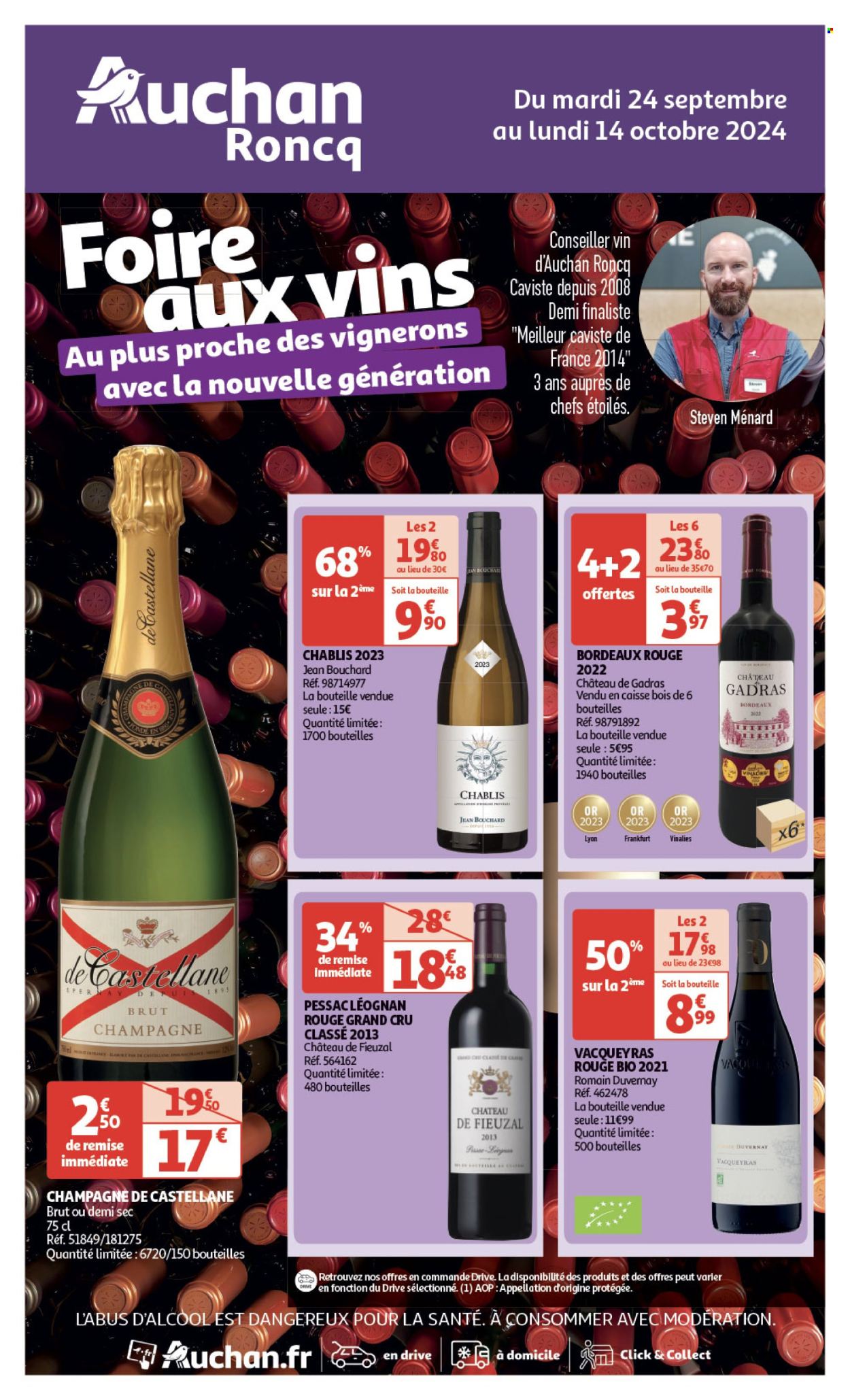 Catalogue Auchan - 24/09/2024 - 14/10/2024. Page 1