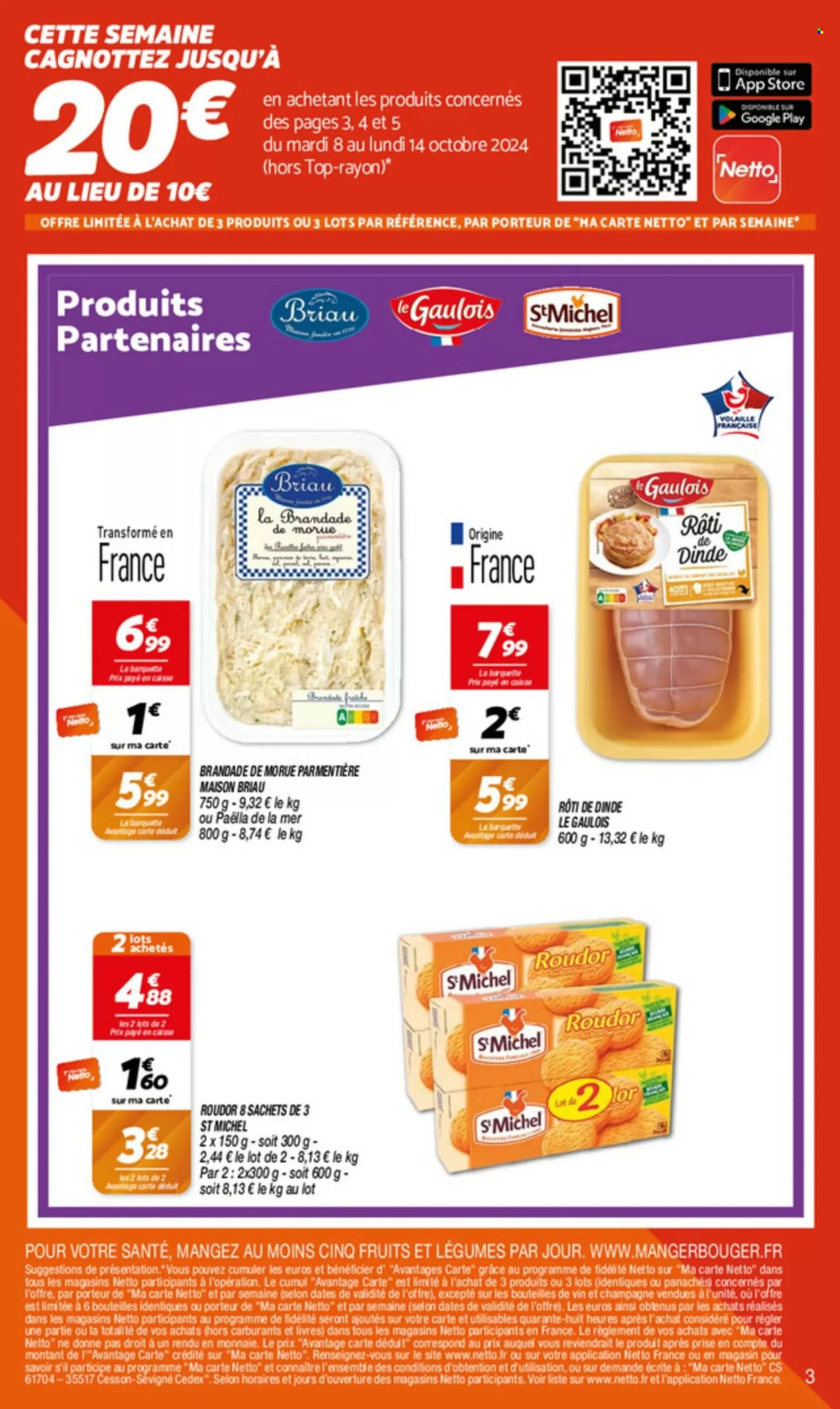 Catalogue Netto - 08/10/2024 - 14/10/2024. Page 3