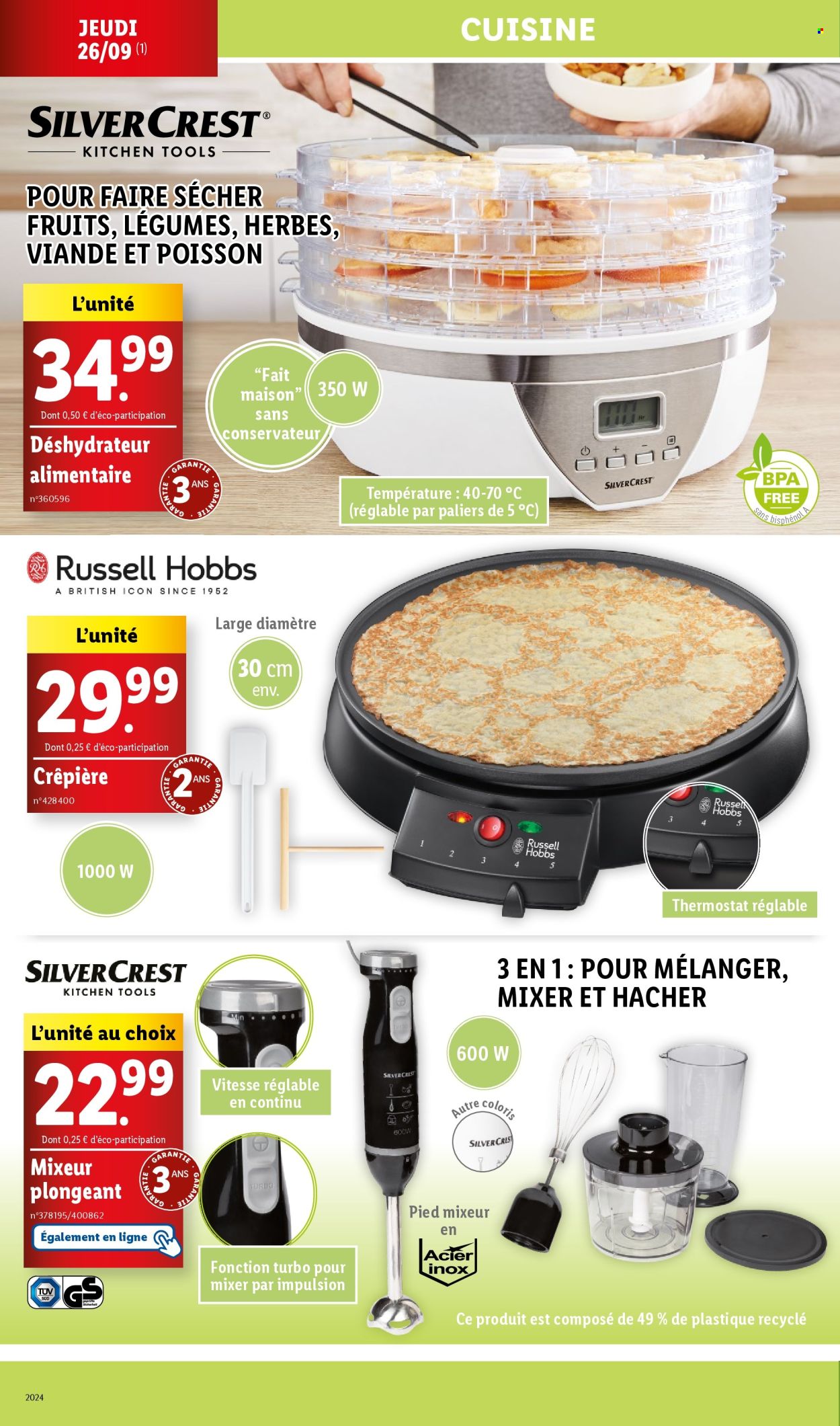 Catalogue Lidl - 23/09/2024 - 26/09/2024. Page 2