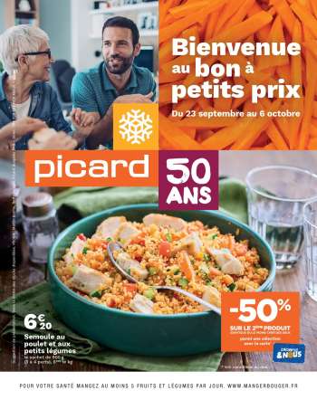 Catalogue Picard - 23/09/2024 - 06/10/2024.