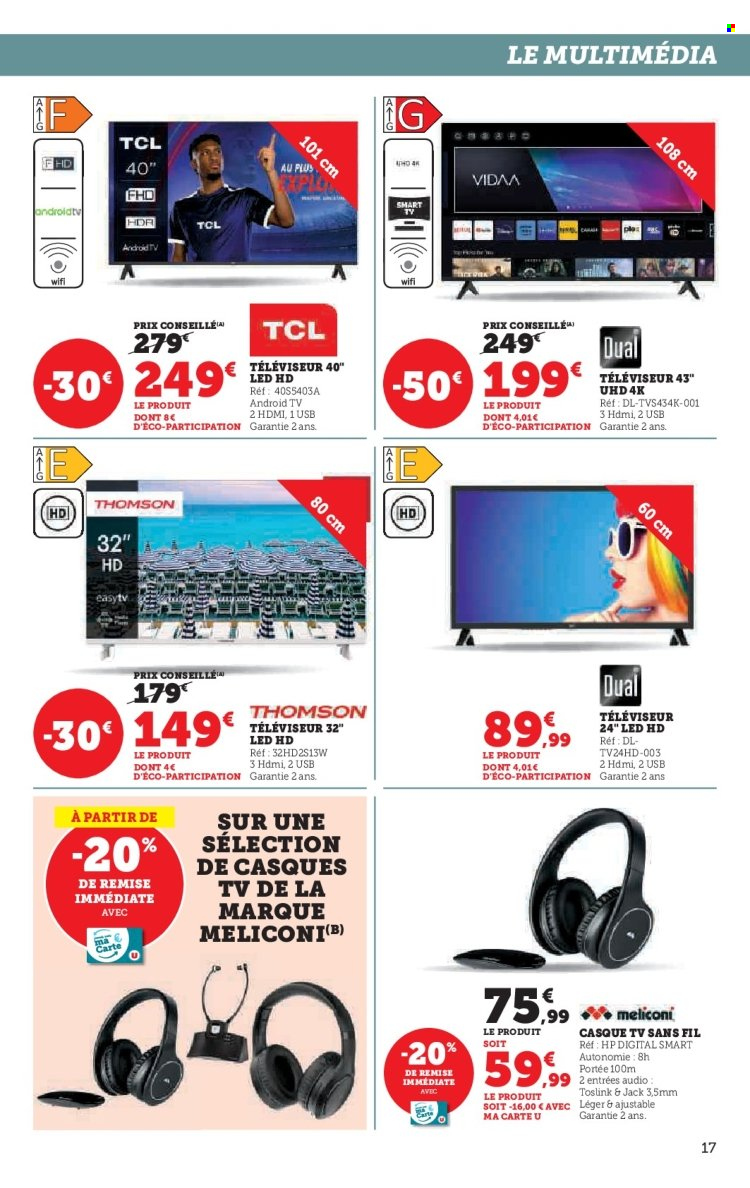 Catalogue SUPER U - 01/10/2024 - 13/10/2024. Page 17