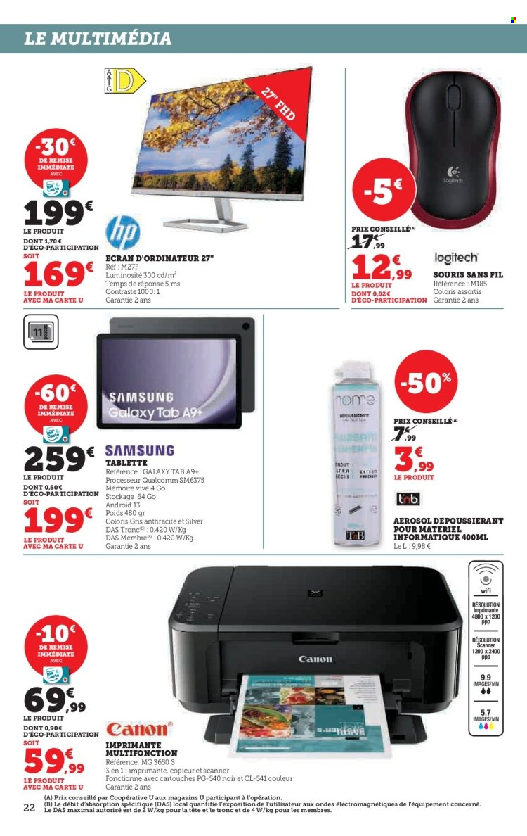 Catalogue SUPER U - 01/10/2024 - 13/10/2024. Page 22