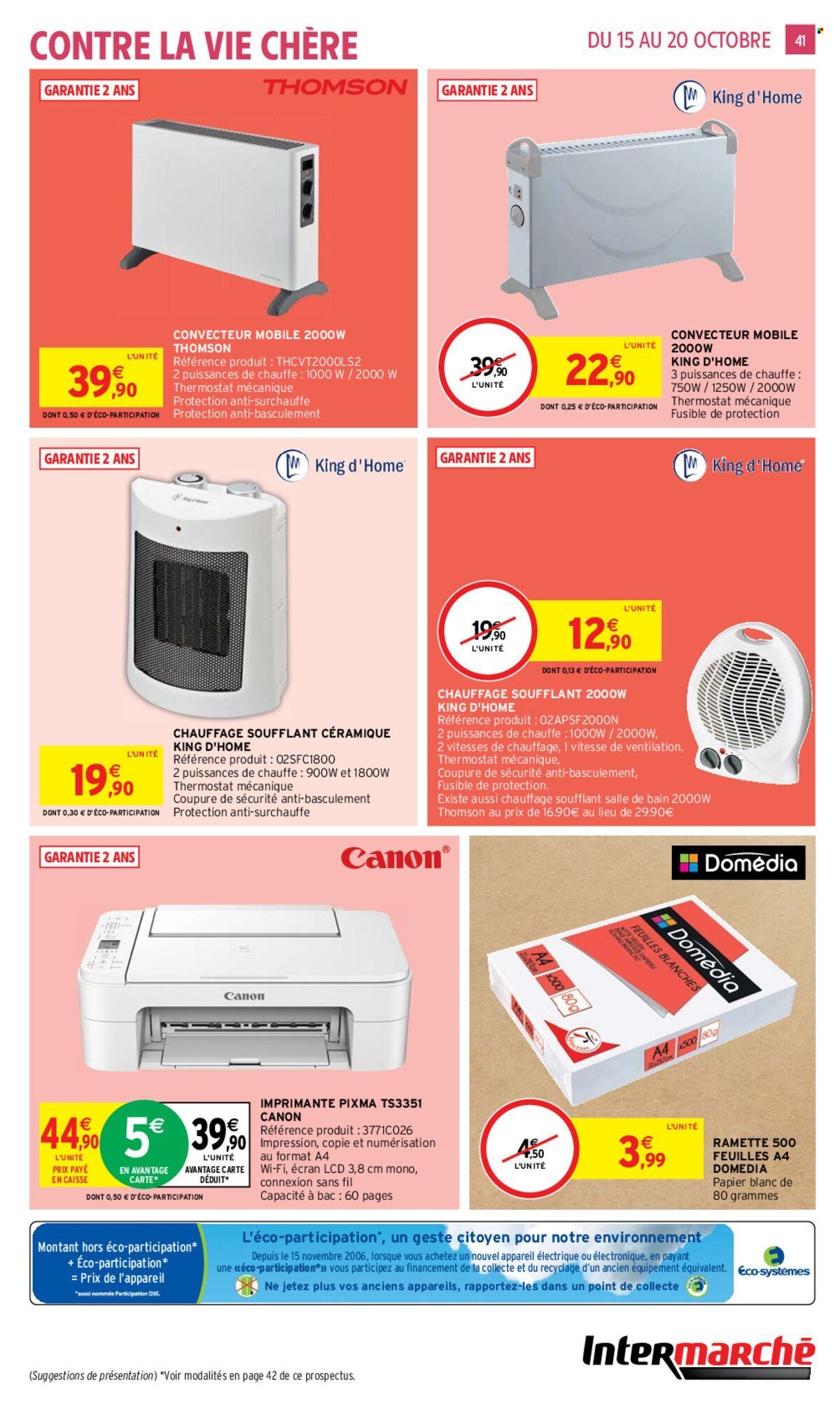 Catalogue Intermarché Super - 15/10/2024 - 20/10/2024. Page 41