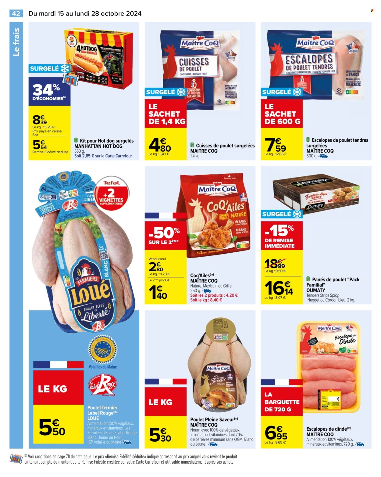 Catalogue Carrefour Hypermarchés - 15/10/2024 - 28/10/2024. Page 44