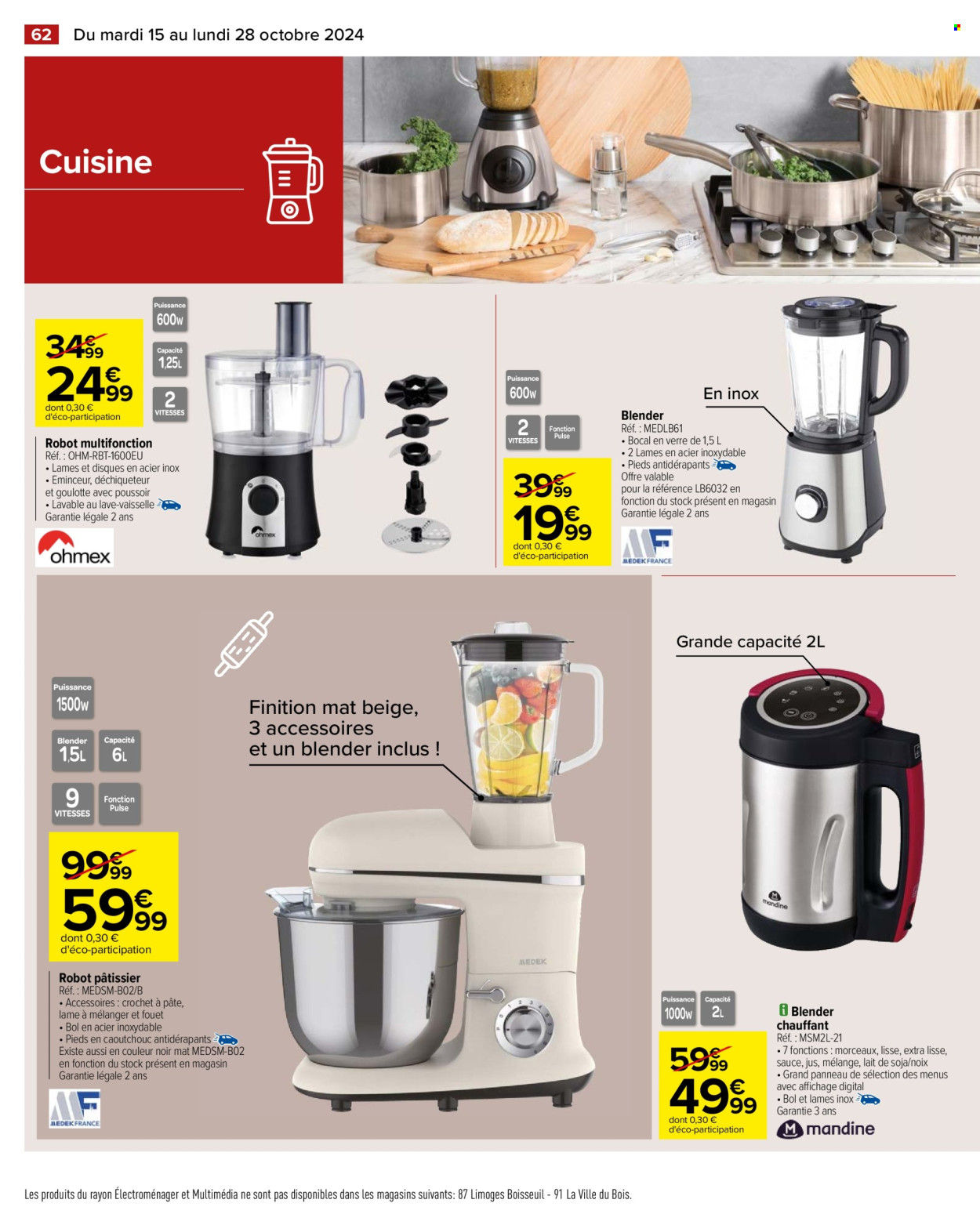 Catalogue Carrefour Hypermarchés - 15/10/2024 - 28/10/2024. Page 64