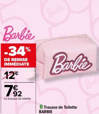 BARBIE Trousse de toilette