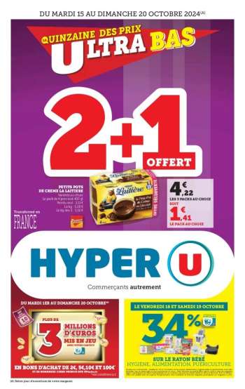 Catalogue HYPER U - 15/10/2024 - 20/10/2024.