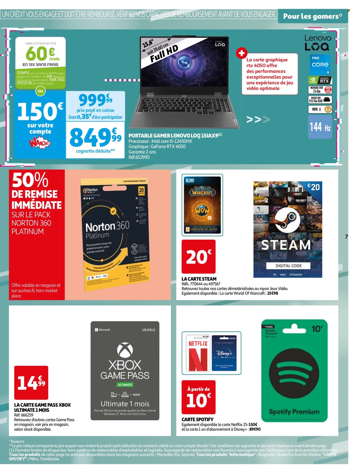 Catalogue Auchan - 15/10/2024 - 28/10/2024. Page 7