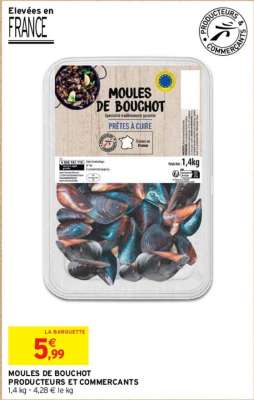 PRODUCTEURS ET COMMERCANTS MOULES DE BOUCHOT