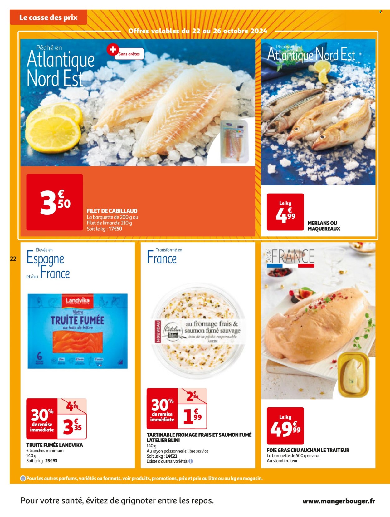 Catalogue Auchan - 22/10/2024 - 28/10/2024. Page 22