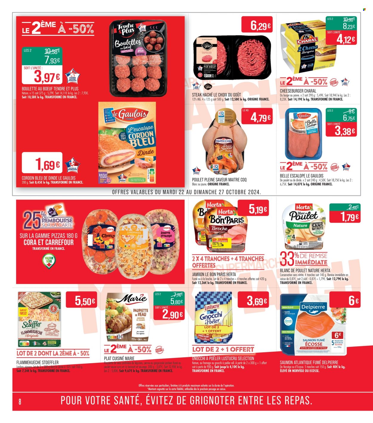 Catalogue Supermarché Match - 22/10/2024 - 03/11/2024. Page 8